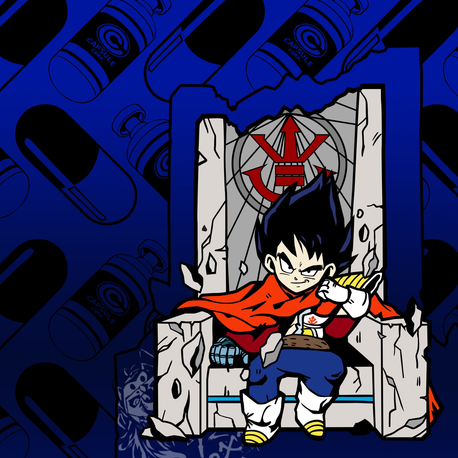 Akira x DBZ | Enamel Pin Set | The Pin Stash